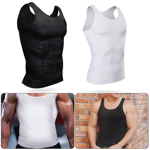 Men body shaper vest shirts - vest,