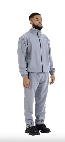 Oversized nylon tracksuit - nylon,