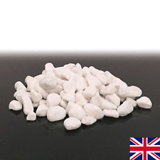500g Decorative Natural WHITE PEBBLES Stones Chippings Gravel HOME GARDEN Rocks