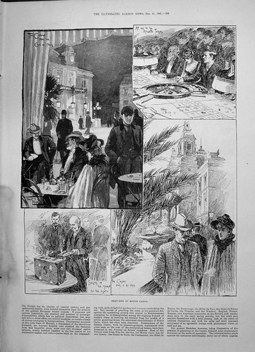 Old 1891 monte - monte, france