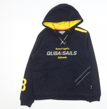 Quba Sails Women Navy Hoodie
