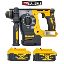 DeWalt DCH273 18V XR Brushless SDS+ Rotary Hammer Drill With 2 x 5Ah Batteries