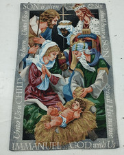 Vintage Biblical Gobelin Scene