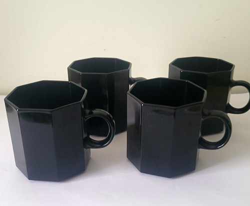 Vintage arcoroc octime black - vintage,