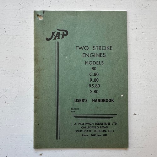 Jap two stroke engines models - jap,