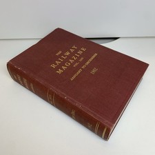 The Railway Magazine 1962 Vol. 108 - All 12 Issues Professionally Bound VGC