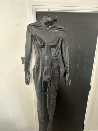 Unworn full latex gimp - unworn,