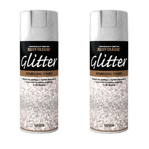 Rust oleum sparkling silver - x2, rust-oleum