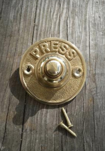 Round door bell - round,