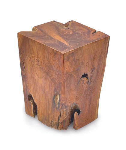 Hand carved 36cm teak root - hand,