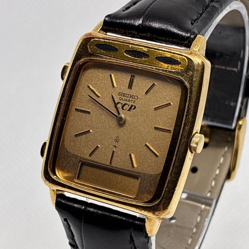 Seiko hybrid h249 5010 quartz - seiko,