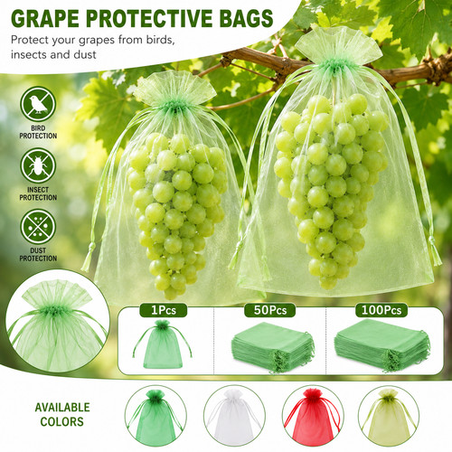 100x fruit protection bags - 1-100x,