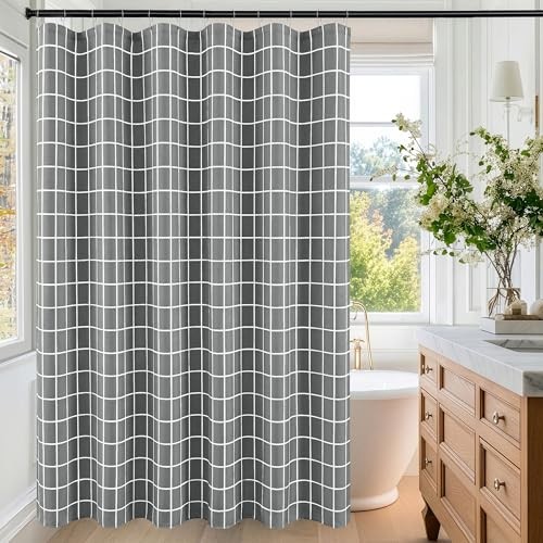 Fabric shower curtain for - ,