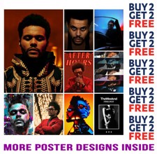 THE WEEKND POSTER ART PRINT A4