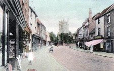 Alcester old postcard used