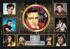 Wall clock Elvis Presley