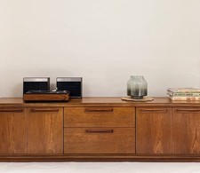 Mid Century Teak Low Sideboard