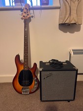 Owned Sterling Sub Series by Music Man & Fender Bass Amp. Great Condition