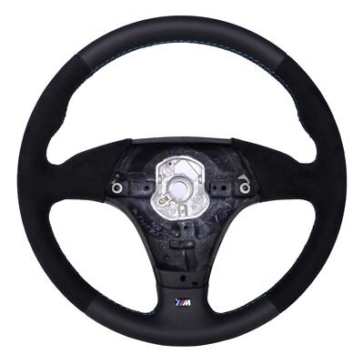 Leather steering wheel - leather,