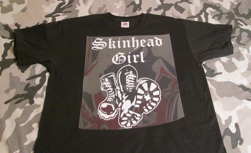 Shirt skinhead girl boots - girl,