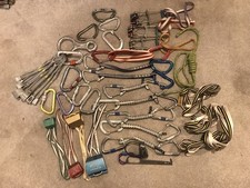 Full Climbing Rack Cams Nuts