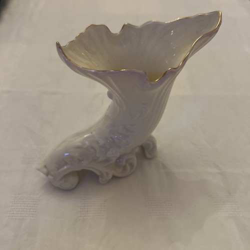 Belleek fermanagh cornucopia - fermanagh,
