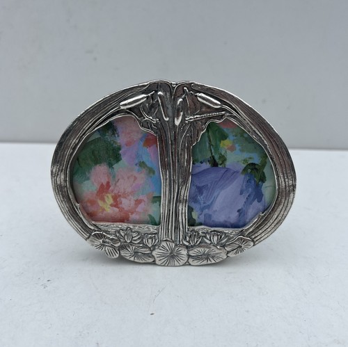 Silver scenes double art - scenes,