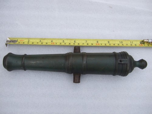 Signal cannon bronze - cannon,