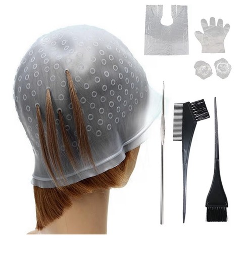 7pcs silicone highlight - highlight, cap
