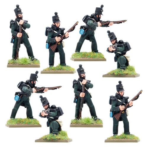 British rifle brigade - british,