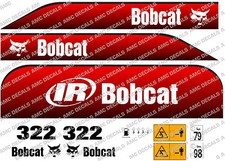 BOBCAT 322D MINI DIGGER DECAL