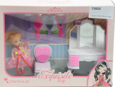 Mini Doll with Dressing Table