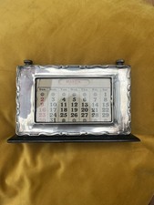 ANTIQUE SOLID SILVER MOUNTED