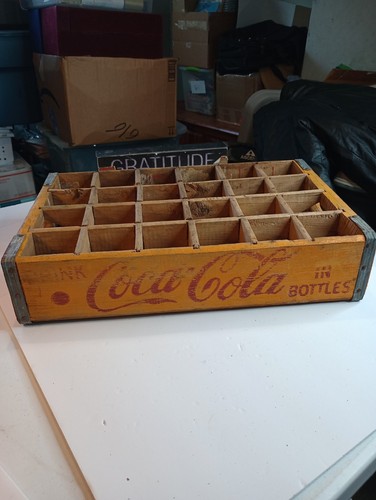 Vintage coca cola yellow - vintage,