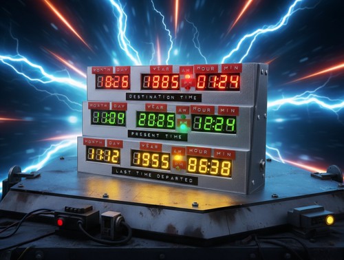 Back the future time - the,