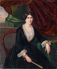 19th Century Oil Portrait