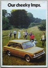 HILLMAN IMPS Inc SUNBEAM SPORT Car Sales Brochure May 1972 #C150/H/1/50