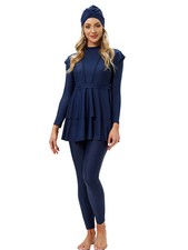 Womens Muslim Burkini Swimsuit