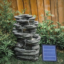 Solar Natural Slate Garden
