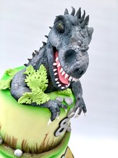 Dinosaur T-Rex Handmade Edible