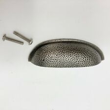 Pewter Hammered Knob & Cup