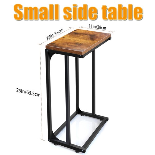Shaped side table end - c,