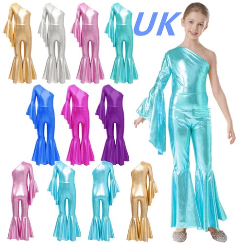 Girls metallic bodysuits - uk,