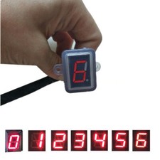 Red Color LED 0-6 Digital Gear