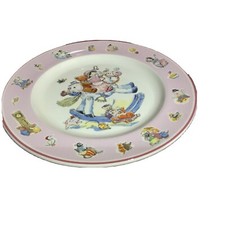 Aynsley Nursery Rhyme Collection Childs Plate Rocking Horse Boxed