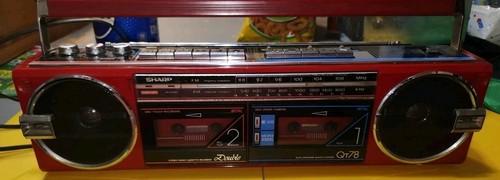 Vtg sharp boombox - sharp,