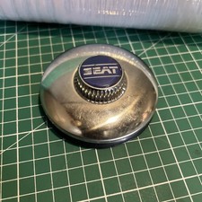 SEAT vintage style tax disc holder chrome suction to screen