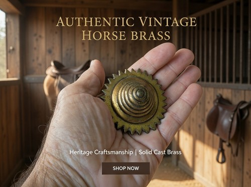 Vintage brass sunburst - brass, boss