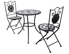Bistro Table Set 2 Chairs