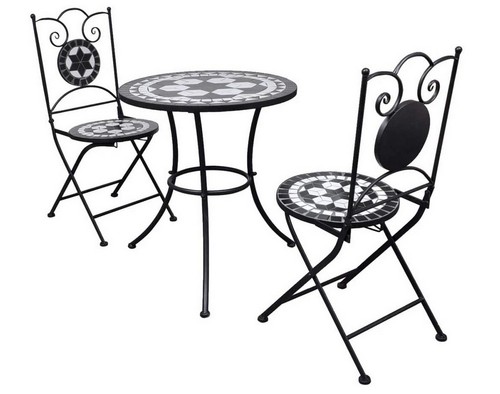 Bistro table set chairs - set,